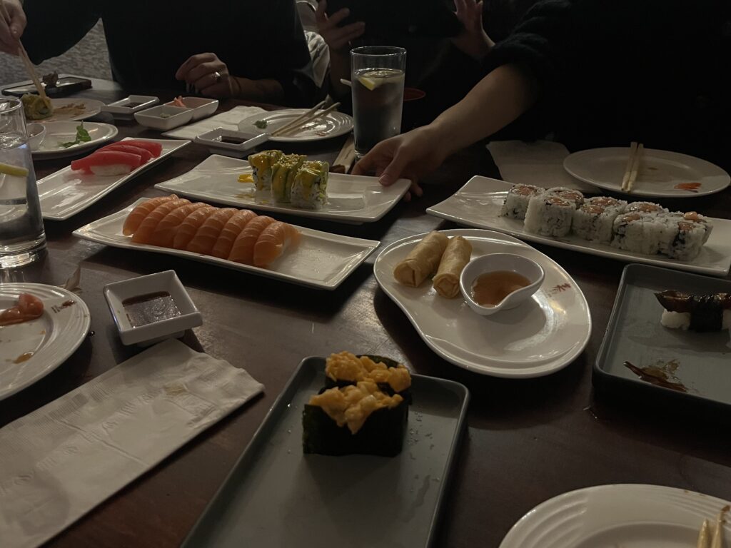 Spring Sushiの料理