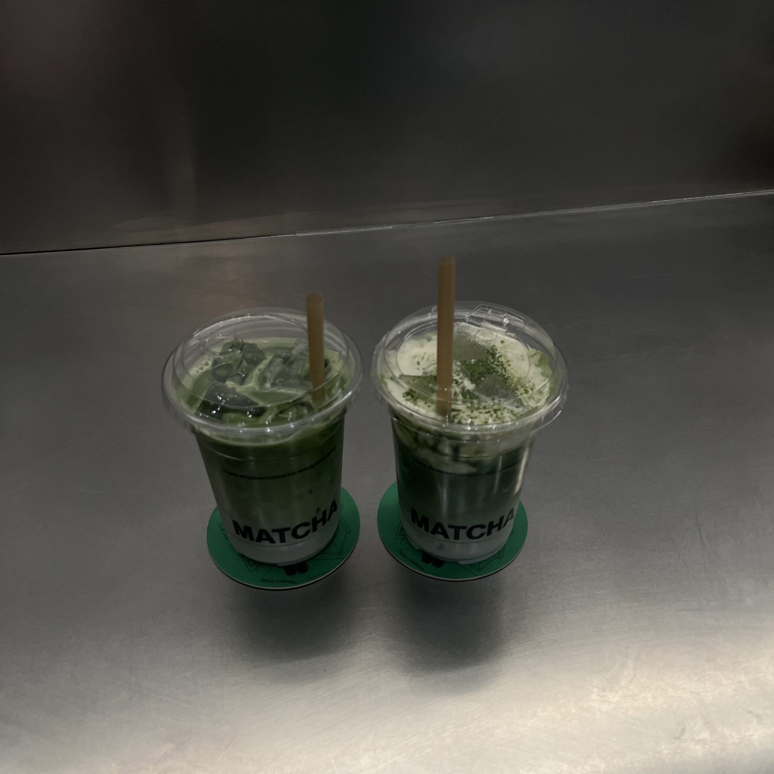 MATCHA MATCHAのチーズケーキ抹茶ラテ