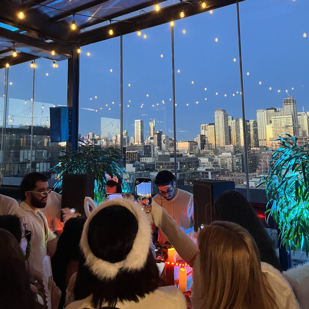 Harriet`s Rooftopのパーティー