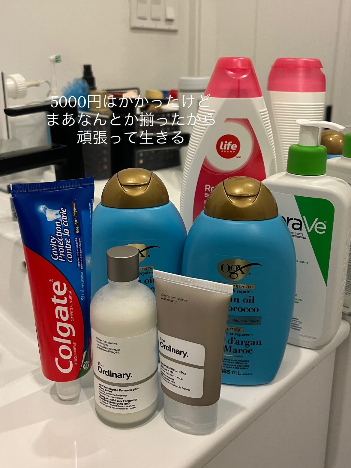 トロント着いた後のインスタストーリー