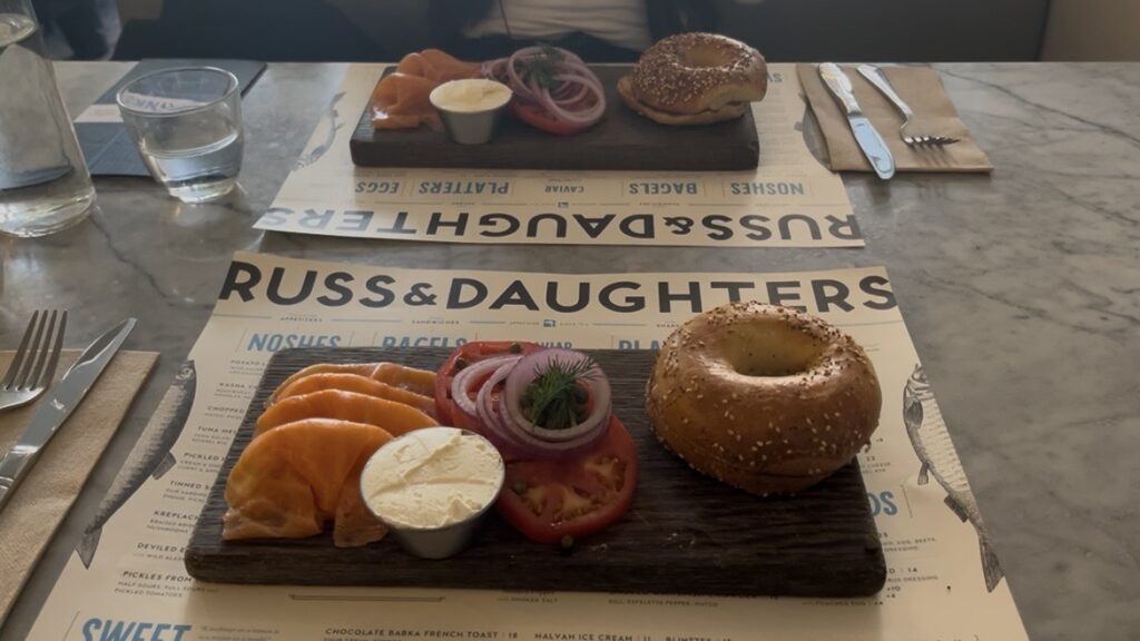RUSS&DAUGHTERSのベーグル
